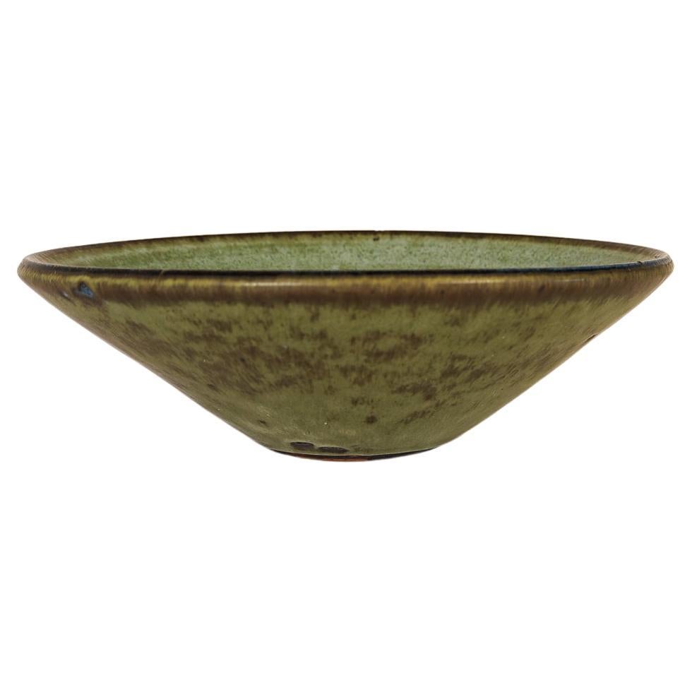 Midcentury Modern Unique Large Ceramic Bowl Carl-Harry Stålhane Rörstrand Sweden