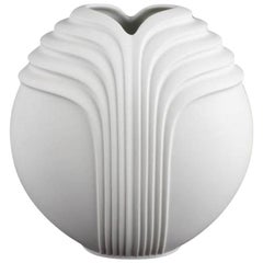 Mid-Century Modern Uta Feyl Bisque Porcelain Vase for Rosenthal, Germany