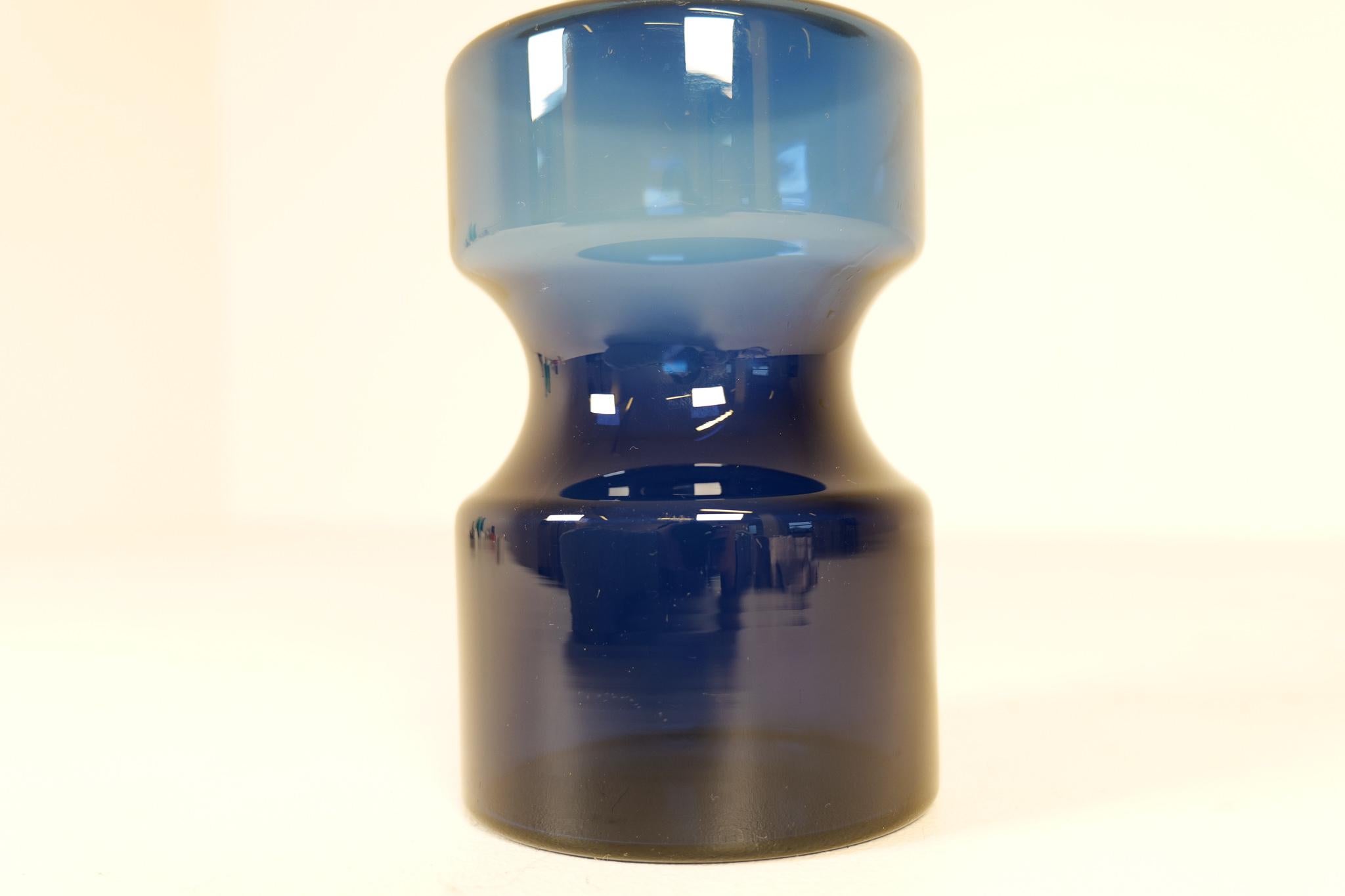 Moderne Vase aus der Mitte des Jahrhunderts Iittala Timo Sarpaneva Finnland, 1970er Jahre (Glas)