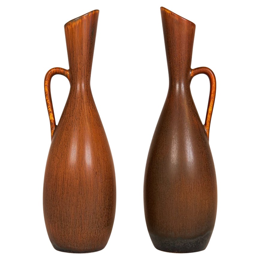 Vases modernes du milieu du siècle Rörstrand Carl Harry Stålhane, Suède, années 1950