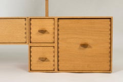 Midcentury Modern Wall Mounted Dressing Table from Luxus, Sweden, 1960s