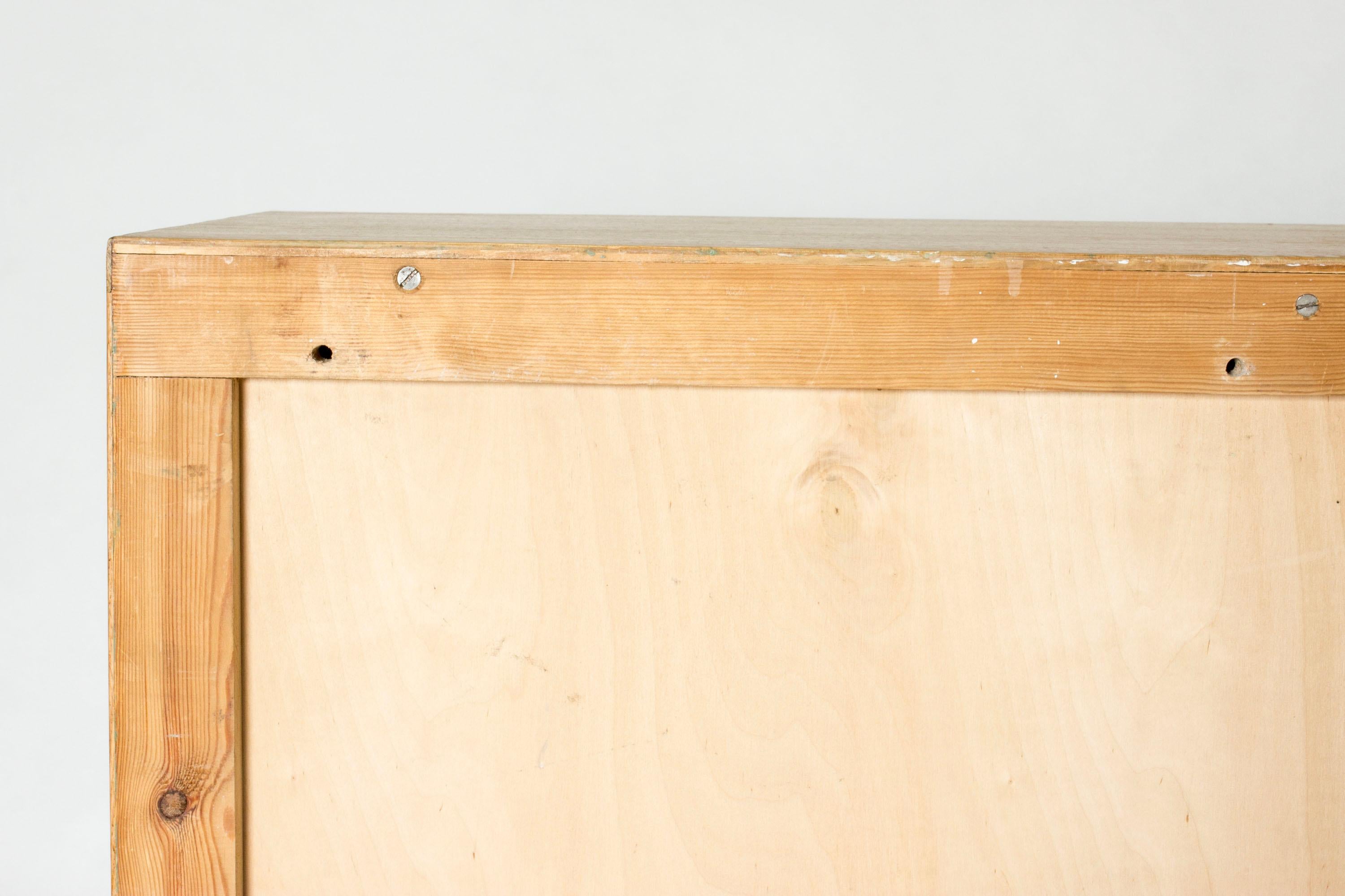 Midcentury Modern Wall Mounted Sideboard, Harbo Sølvsten, Denmark, 1960s For Sale 3