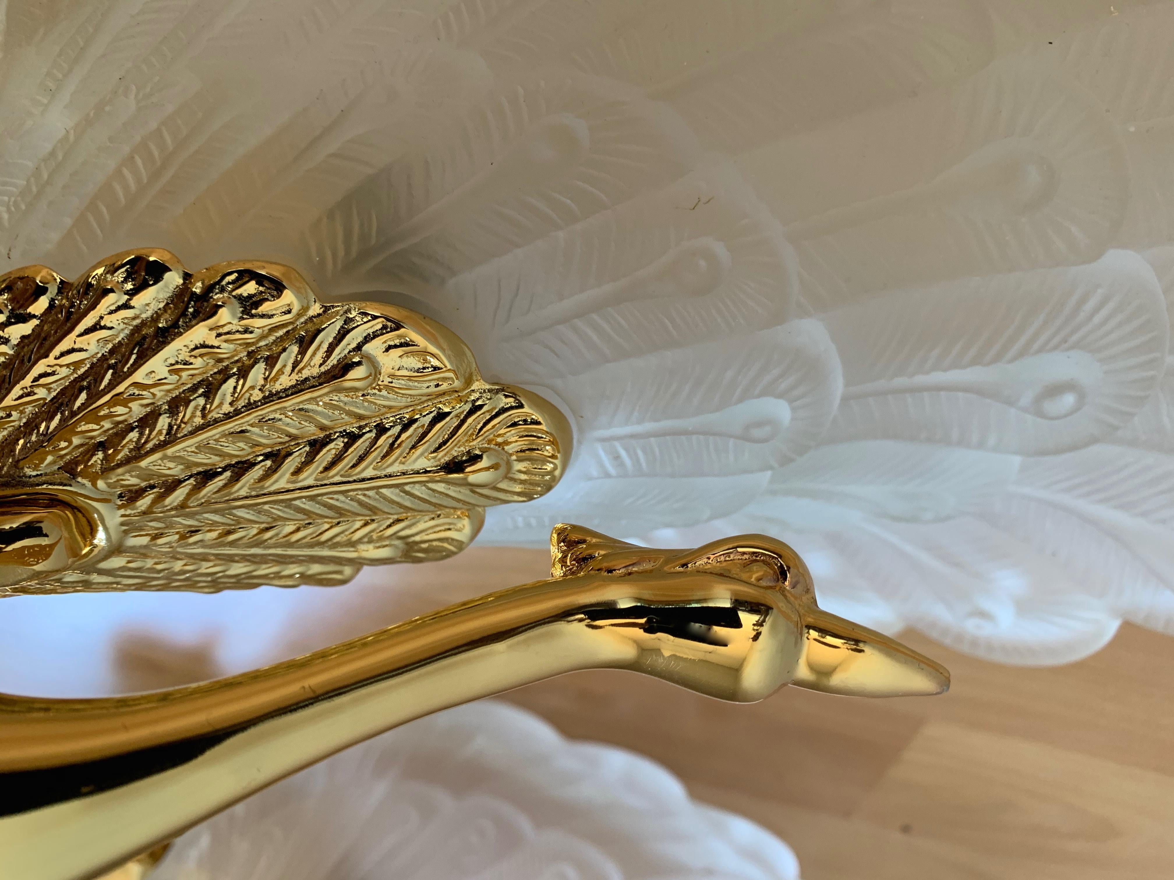 peacock wall sconce