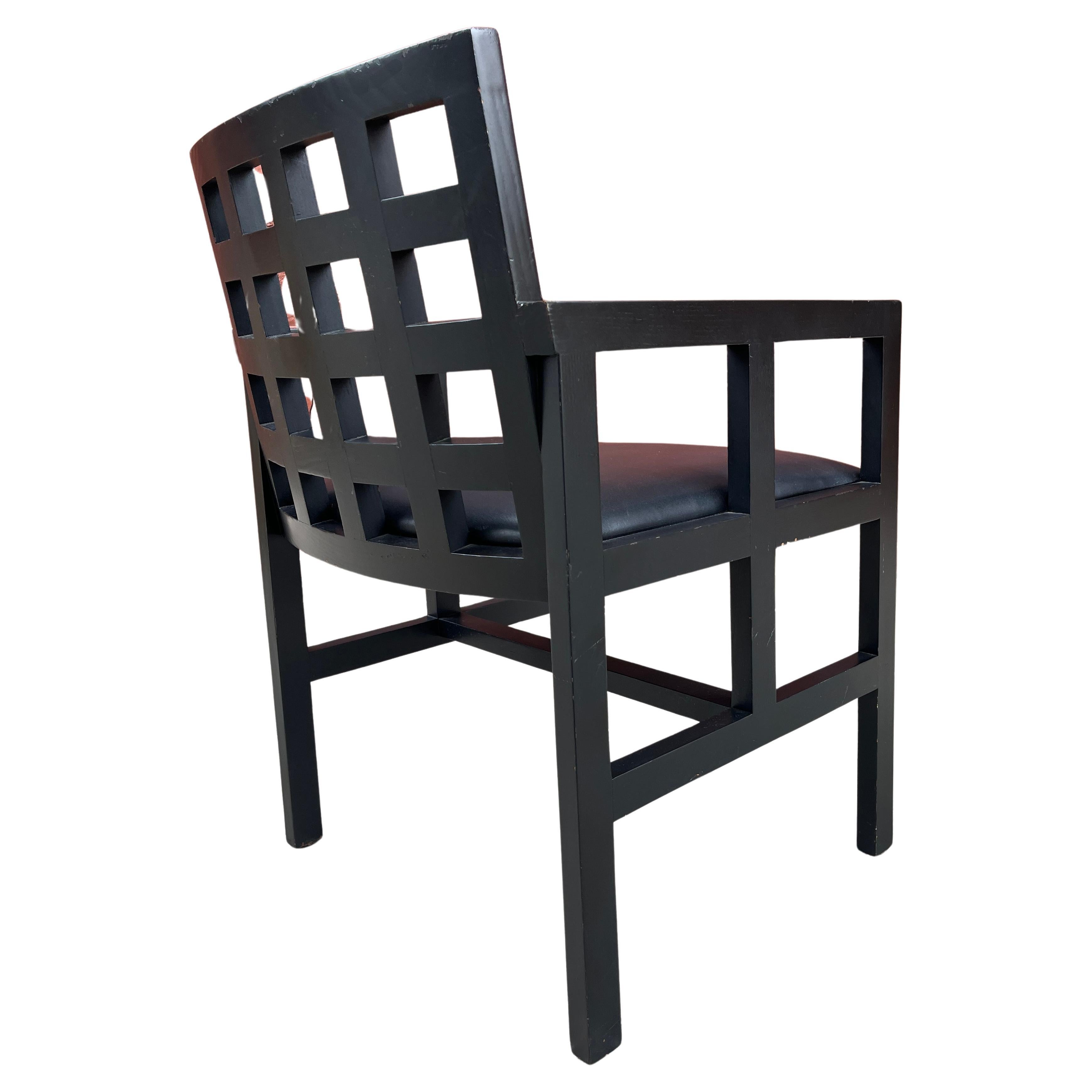 Beech Midcentury Modern Ward Bennett Model 1515 Chair For Sale
