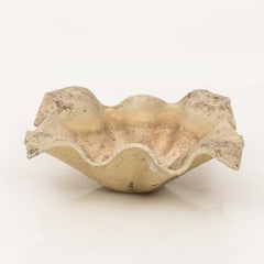 Pair of Willy Guhl Elephant Ear Handkerchief Planters