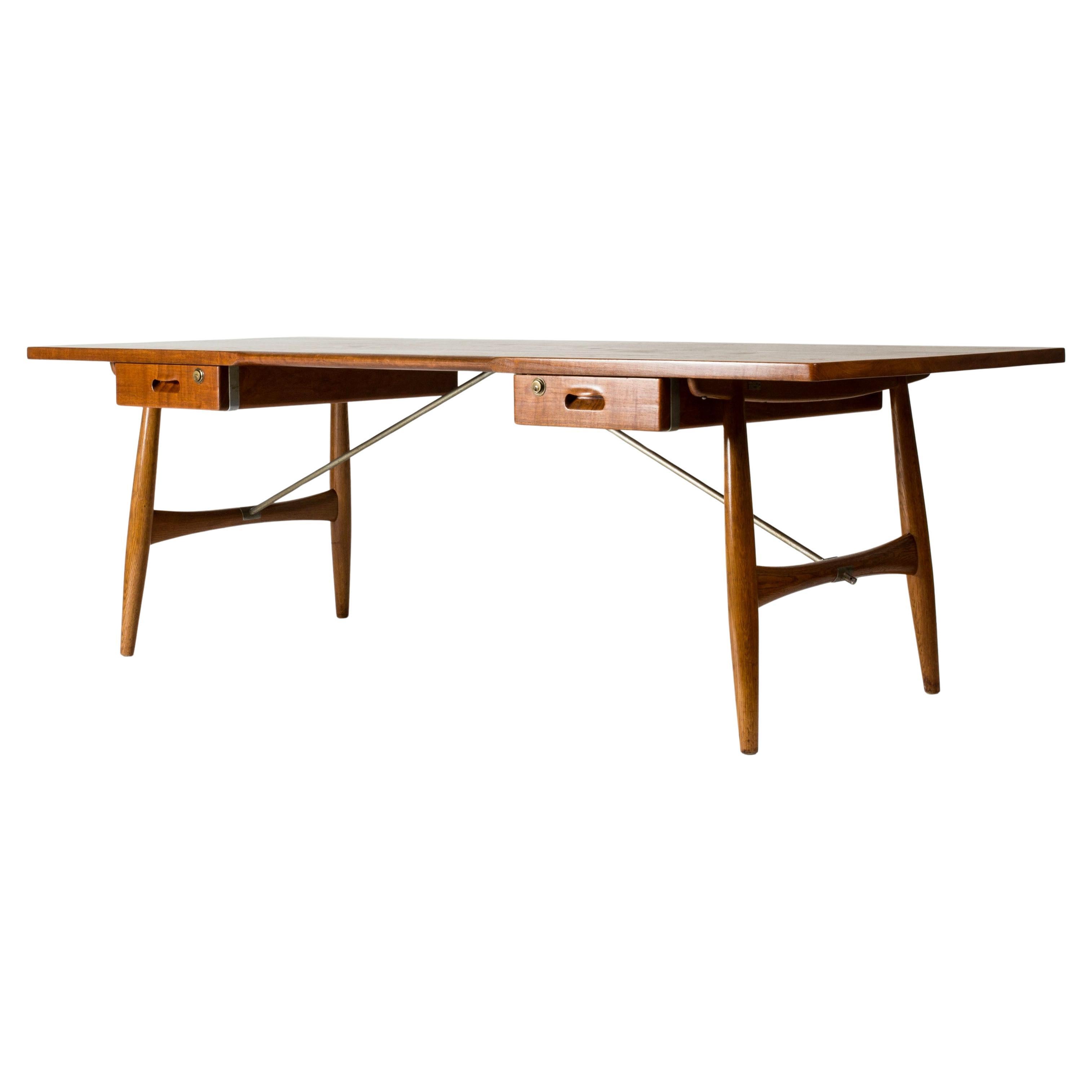 Midcentury Modernist “Architect's Desk”, Hans J. Wegner, Denmark, 1960s