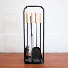 Midcentury Modernist Fireplace Tools, 1960s