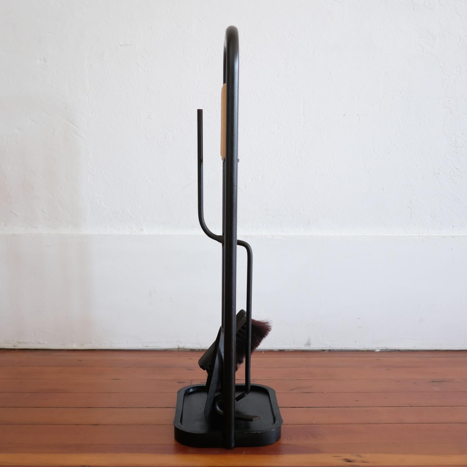 Austrian Midcentury Modernist Fireplace Tools, 1960s For Sale