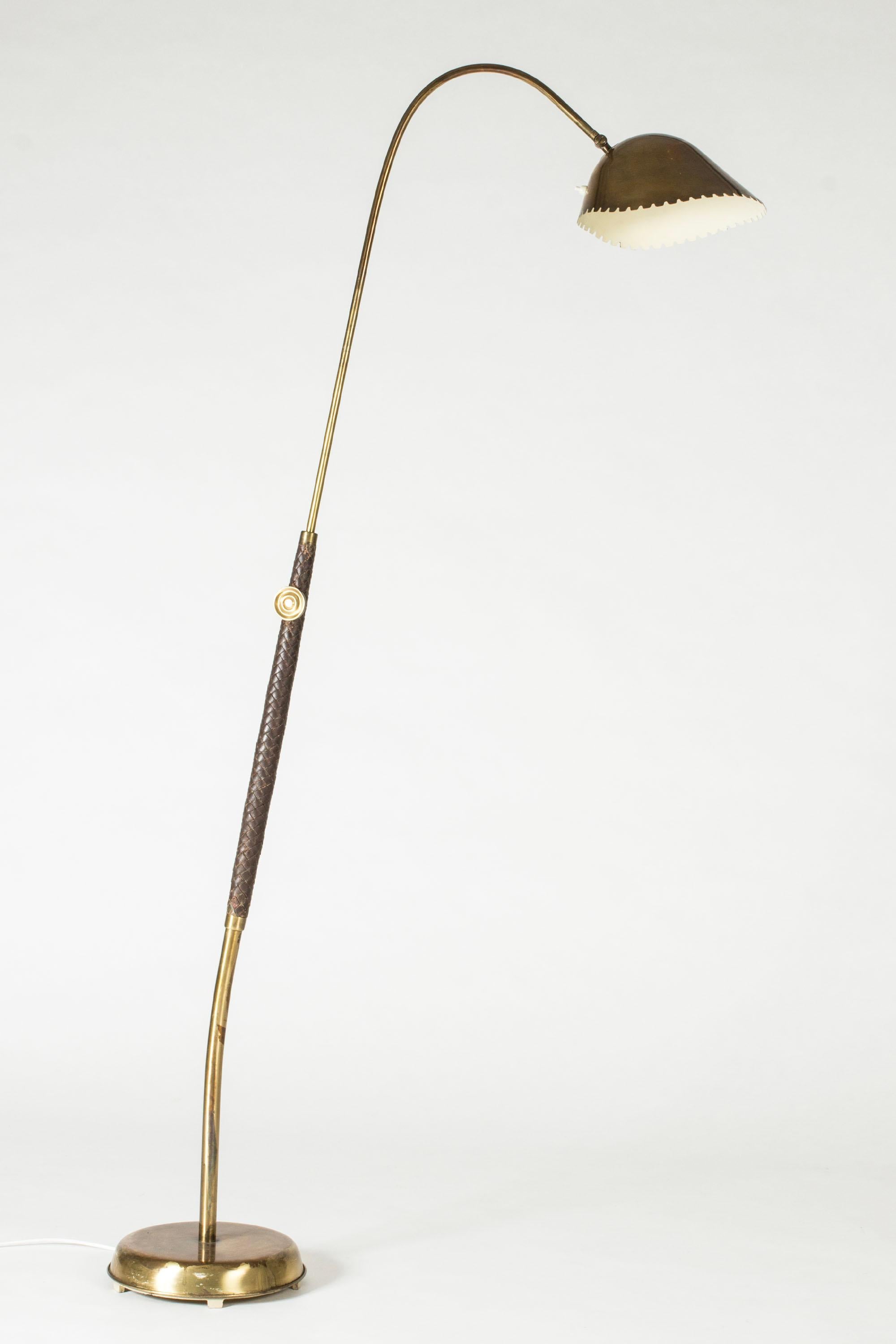 Scandinavo moderno Midcentury Modernist Floor Lamp from ASEA, Sweden, 1930s in vendita