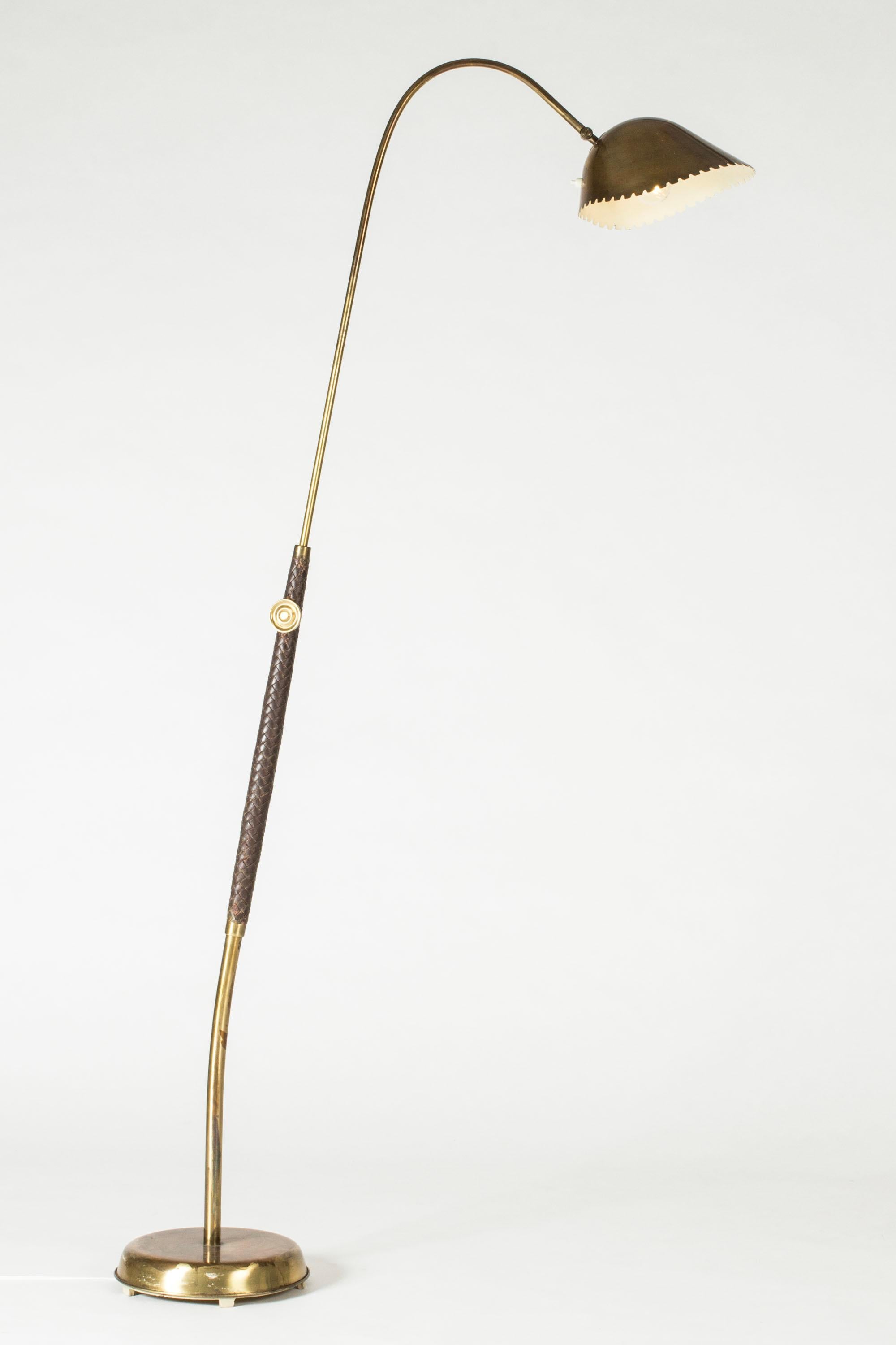 Svedese Midcentury Modernist Floor Lamp from ASEA, Sweden, 1930s in vendita