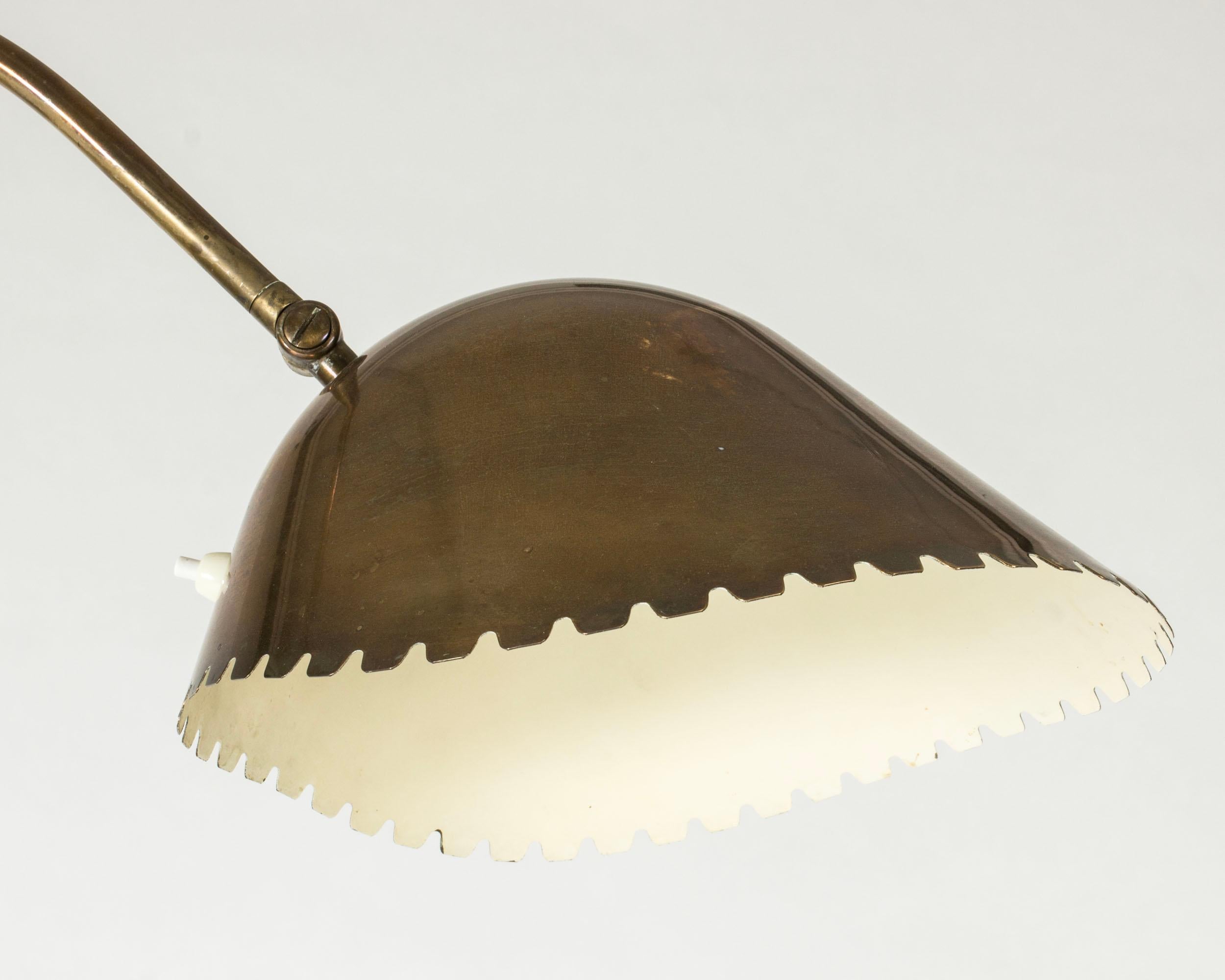 Metà XX secolo Midcentury Modernist Floor Lamp from ASEA, Sweden, 1930s in vendita