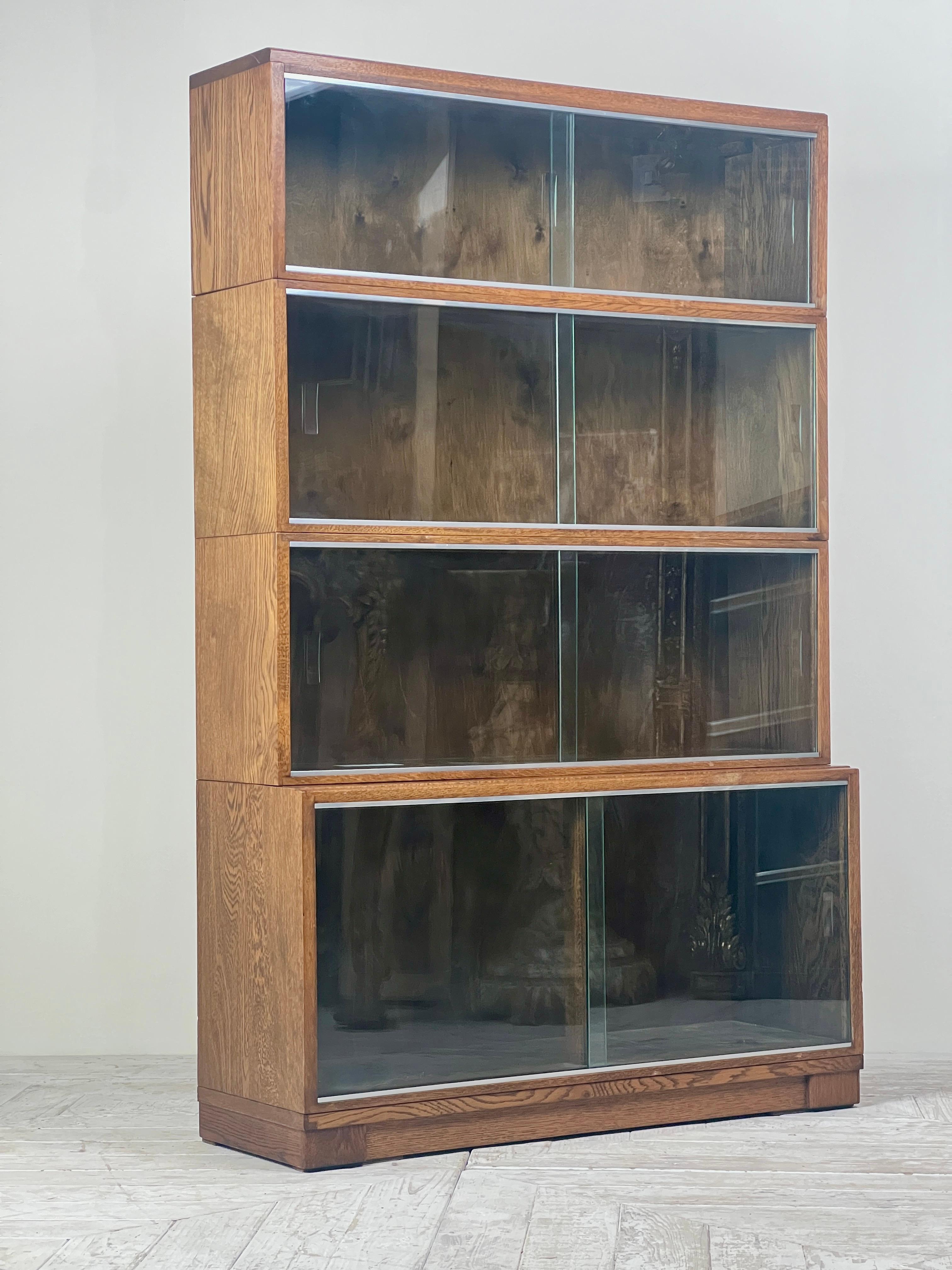 Mid-Century moderno Libreria impilabile modulare Midcentury di Minty of Oxford in vendita
