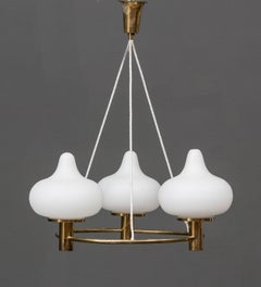 Midcentury Mogens Hammer & Henning Moldenhawer Chandelier for Louis Poulsen