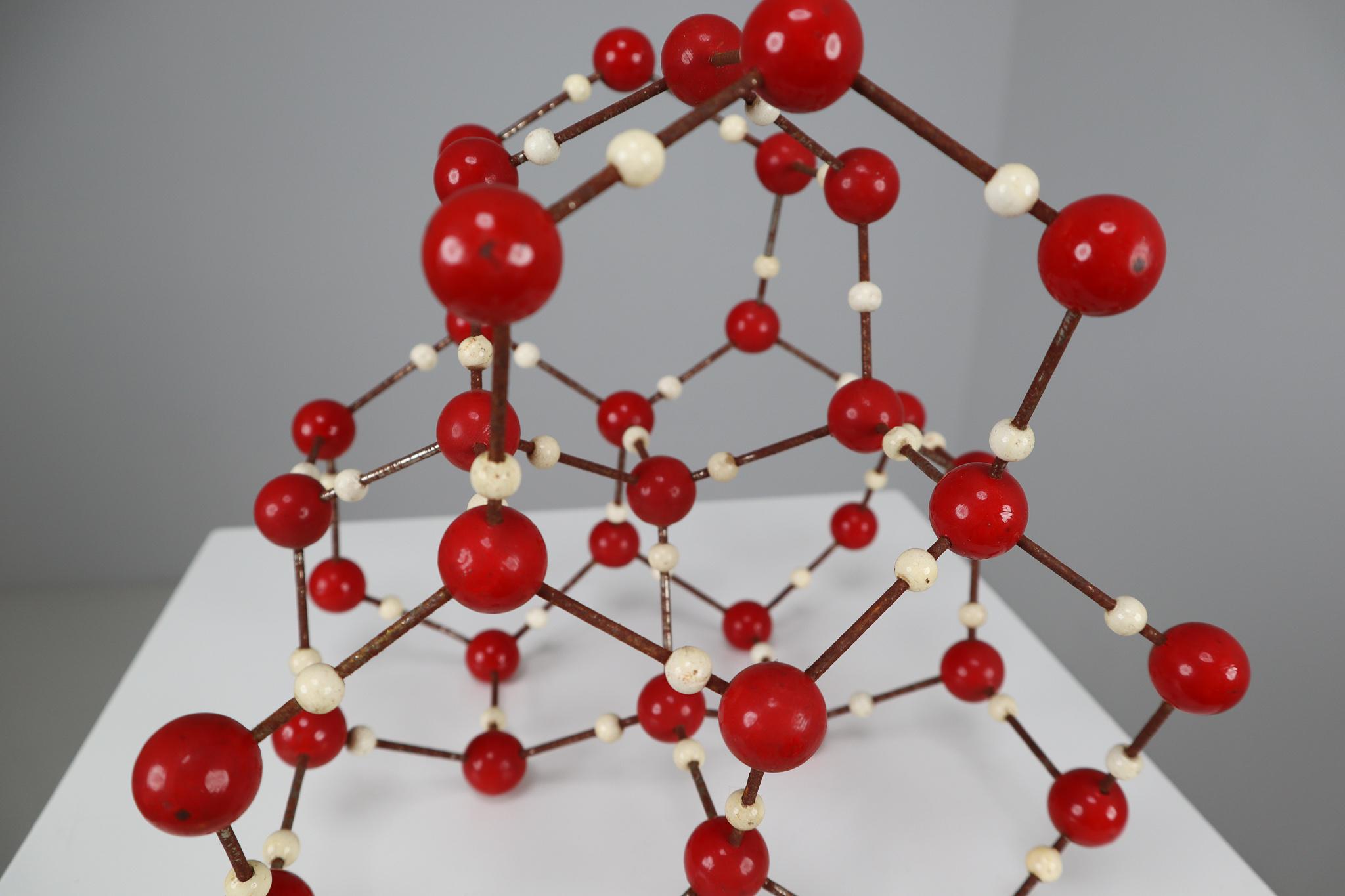 Mid-Century Modern Midcentury Molecular Structure for Didactic Purposes Made in the 1950s