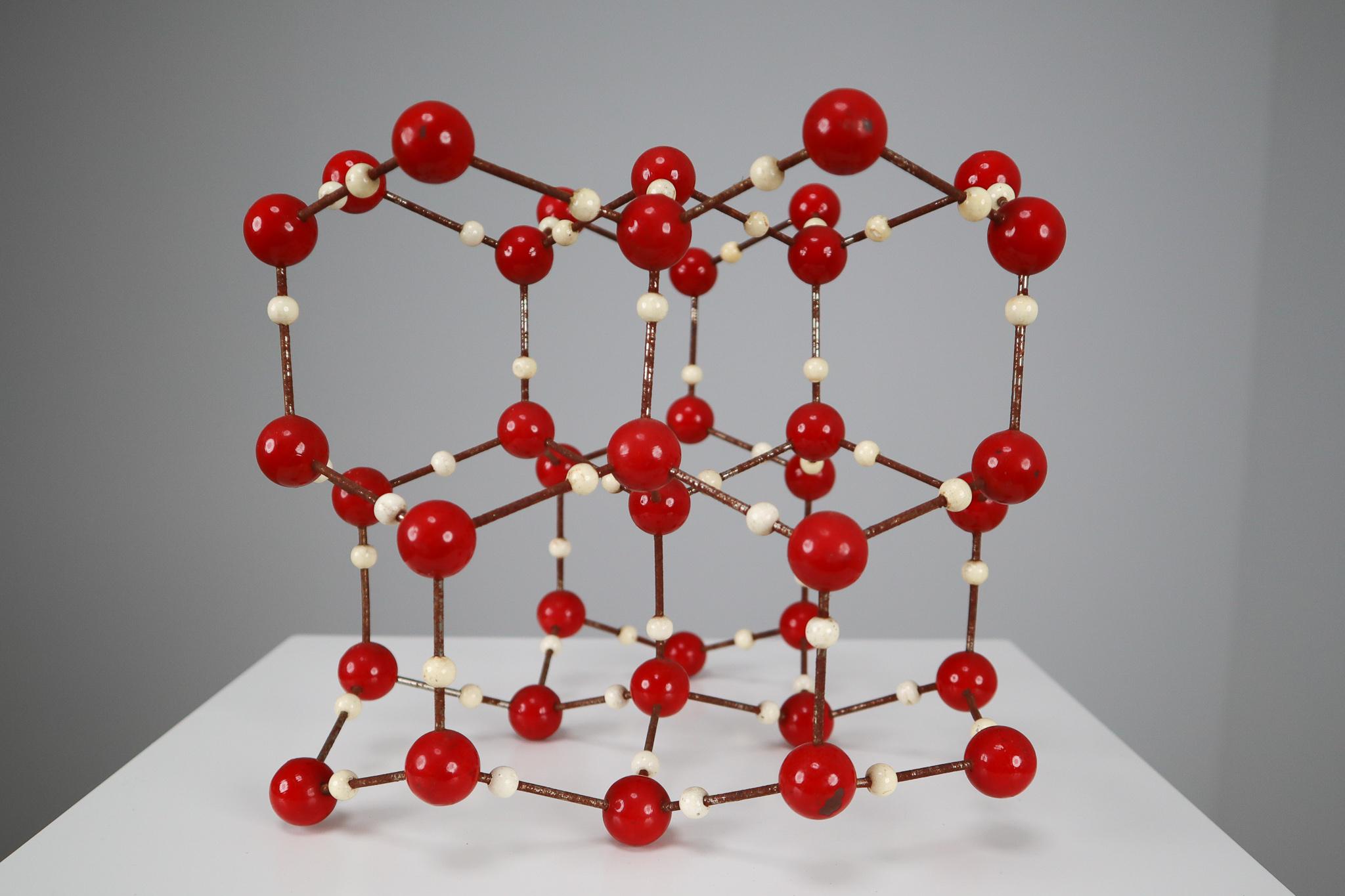 Midcentury Molecular Structure for Didactic Purposes Made in the 1950s 1