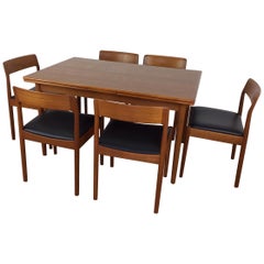 Midcentury Moller Dining Table and Chairs