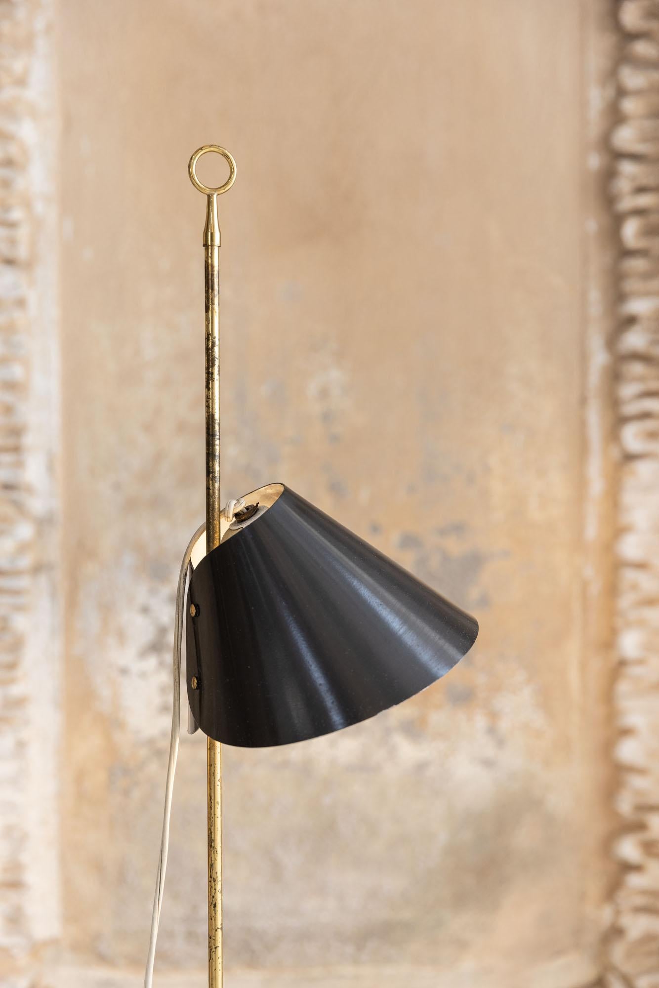 Italian Midcentury Monachella lamp by Luigi Caccia Dominioni for Azucena, Italy 1953