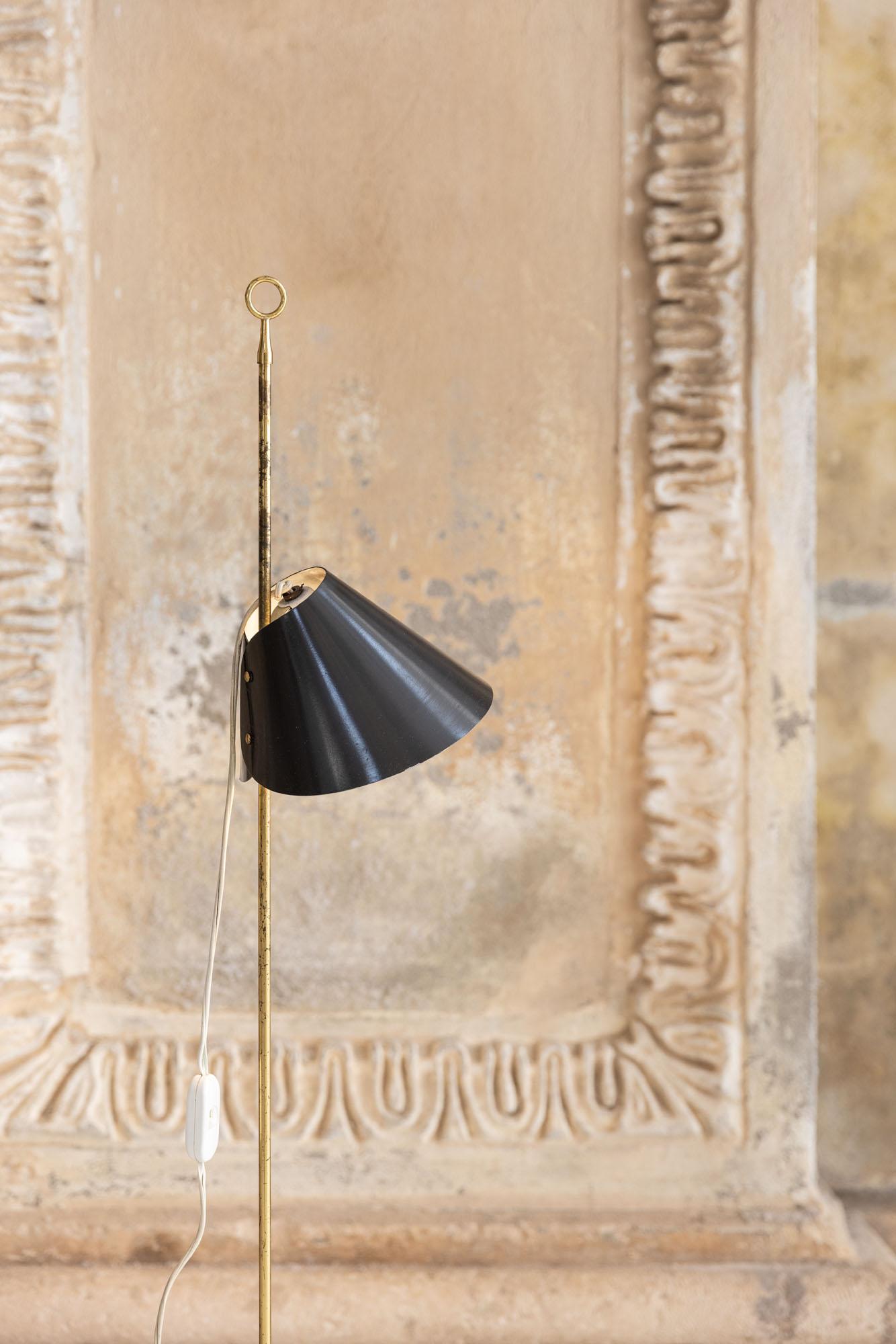 Midcentury Monachella lamp by Luigi Caccia Dominioni for Azucena, Italy 1953 2