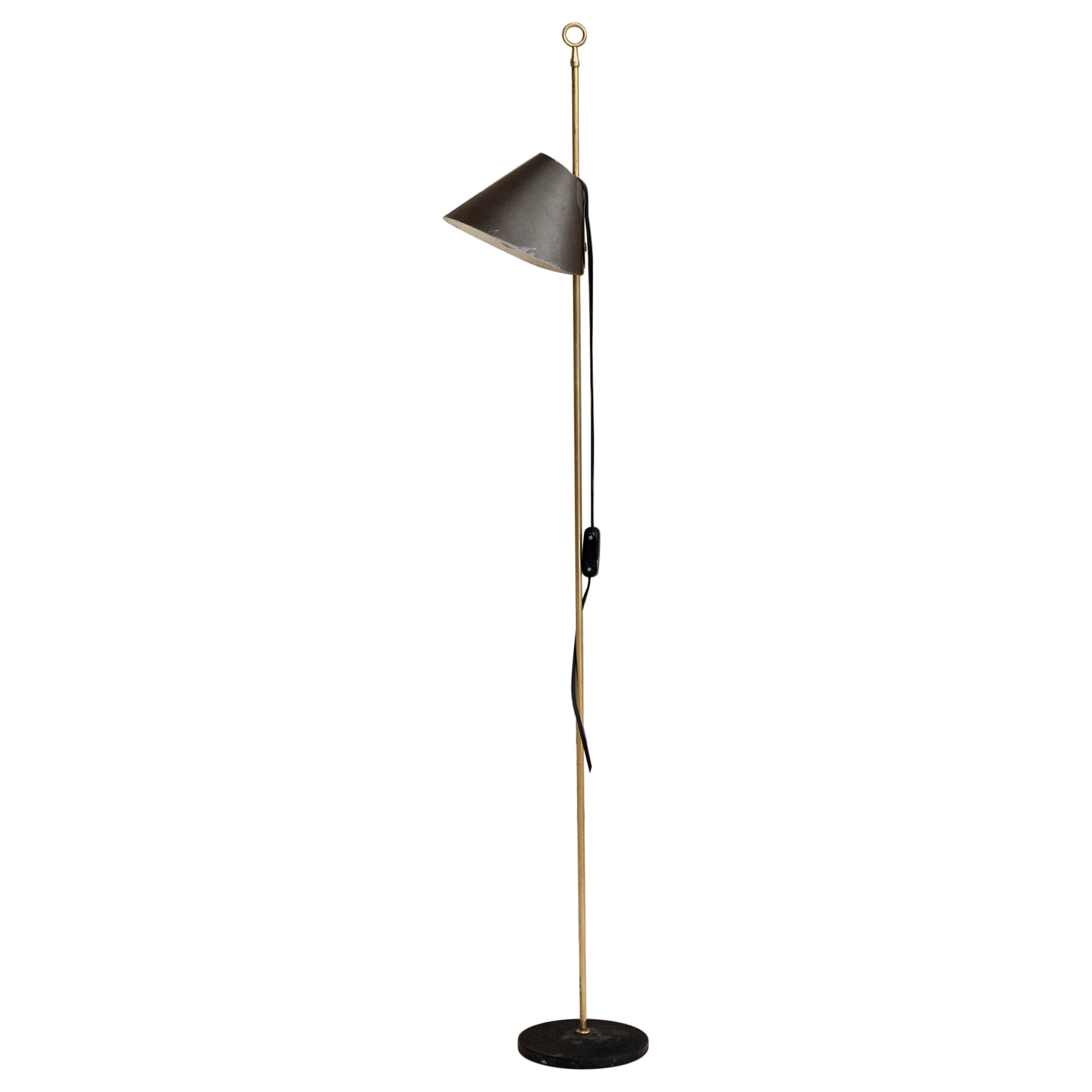 Midcentury Monachella lamp by Luigi Caccia Dominioni for Azucena, Italy 1953