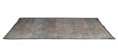 Midcentury Moroccan Beni Mguild Rug  6'5 x 9'5