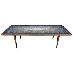 Midcentury Mosaic Coffee Table by Genaro Alvarez