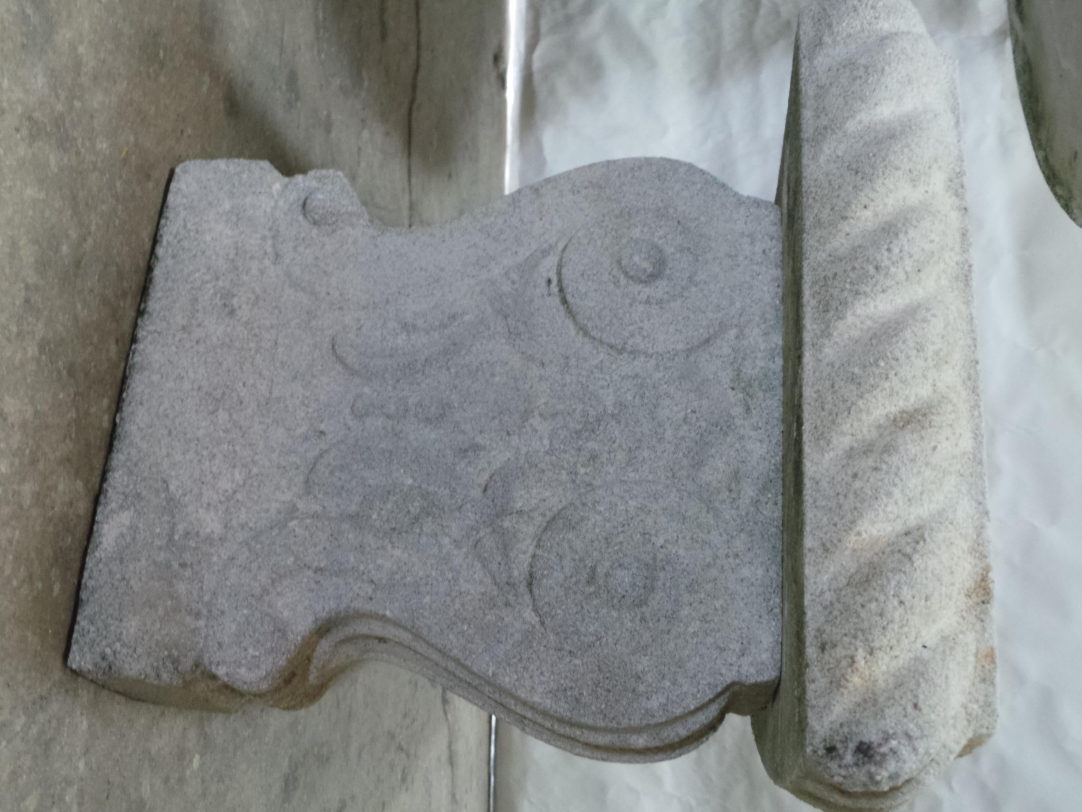 cement table and benches