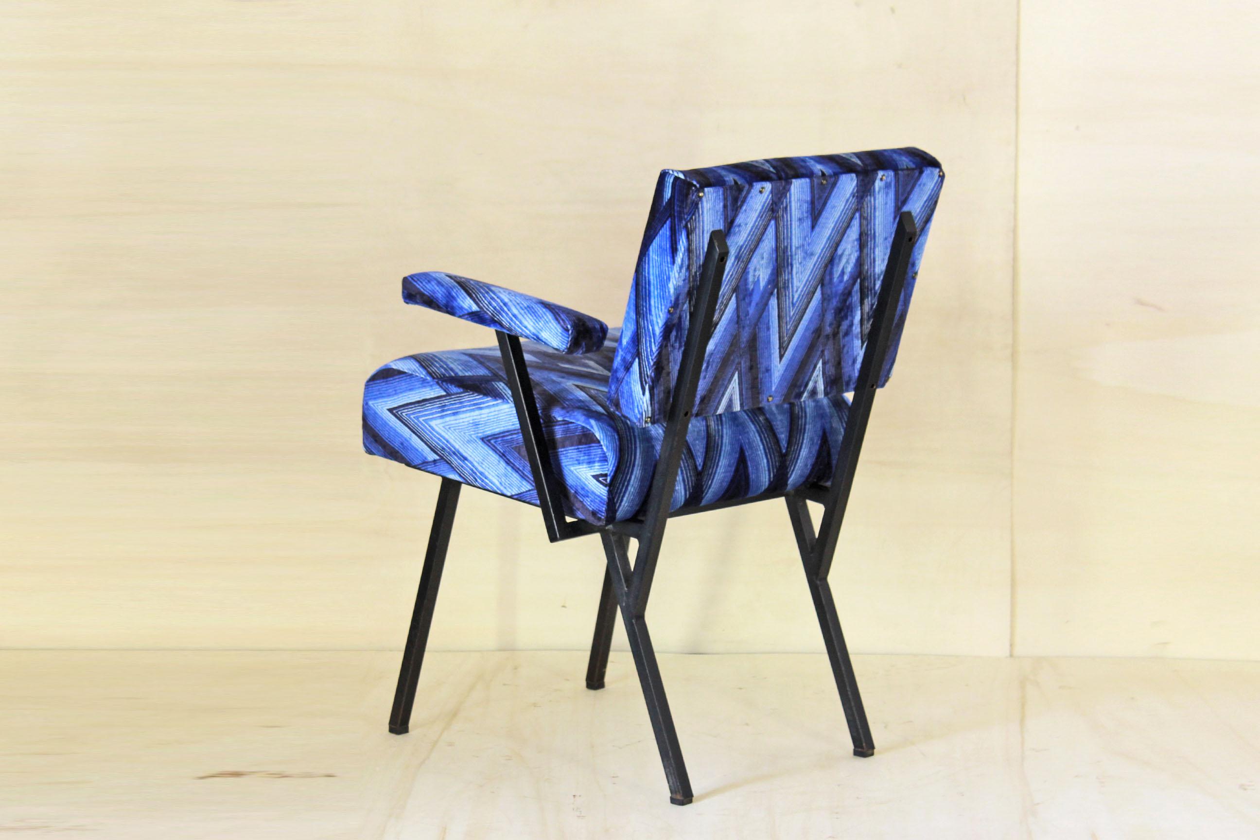 Sessel im Vintage-Stil, Zweier-Set, Italien 1960er Jahre im Zustand „Hervorragend“ im Angebot in Ceglie Messapica, IT