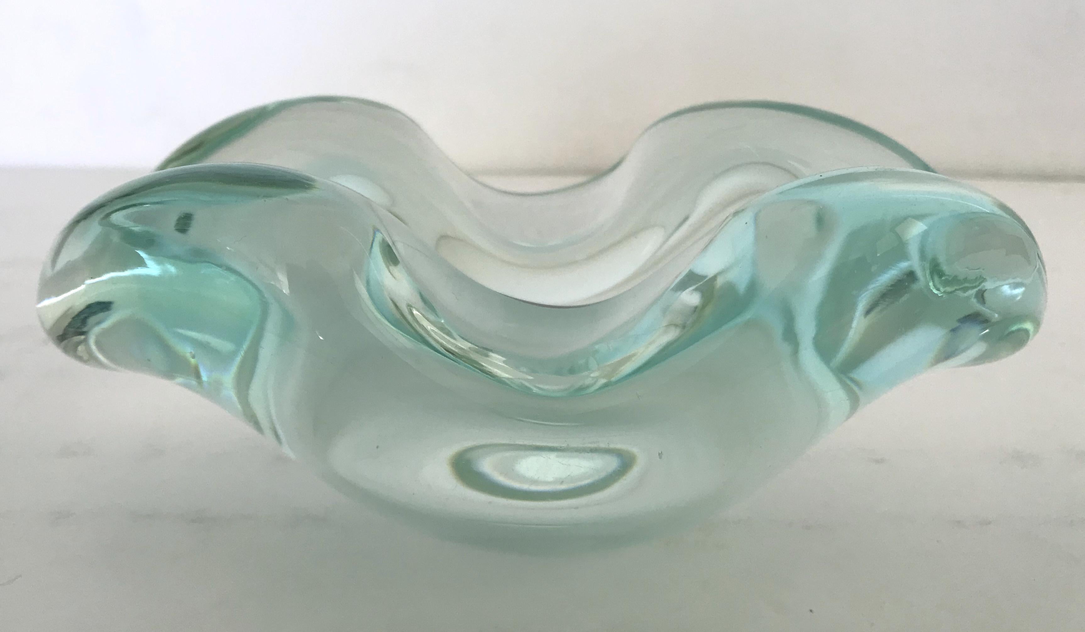 Midcentury Murano Ashtray or Bowl In Good Condition For Sale In Los Angeles, CA