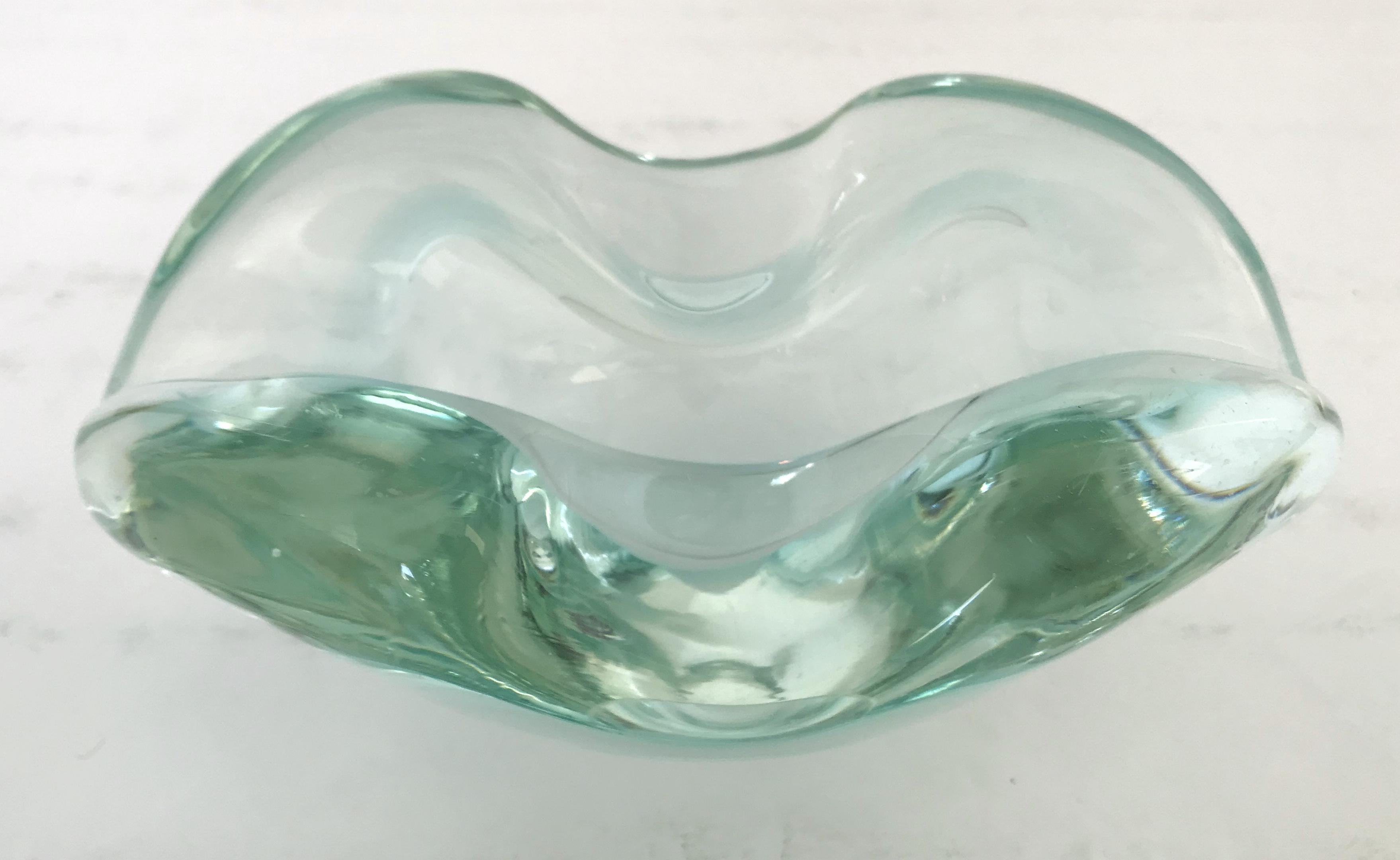 Murano Glass Midcentury Murano Ashtray or Bowl For Sale
