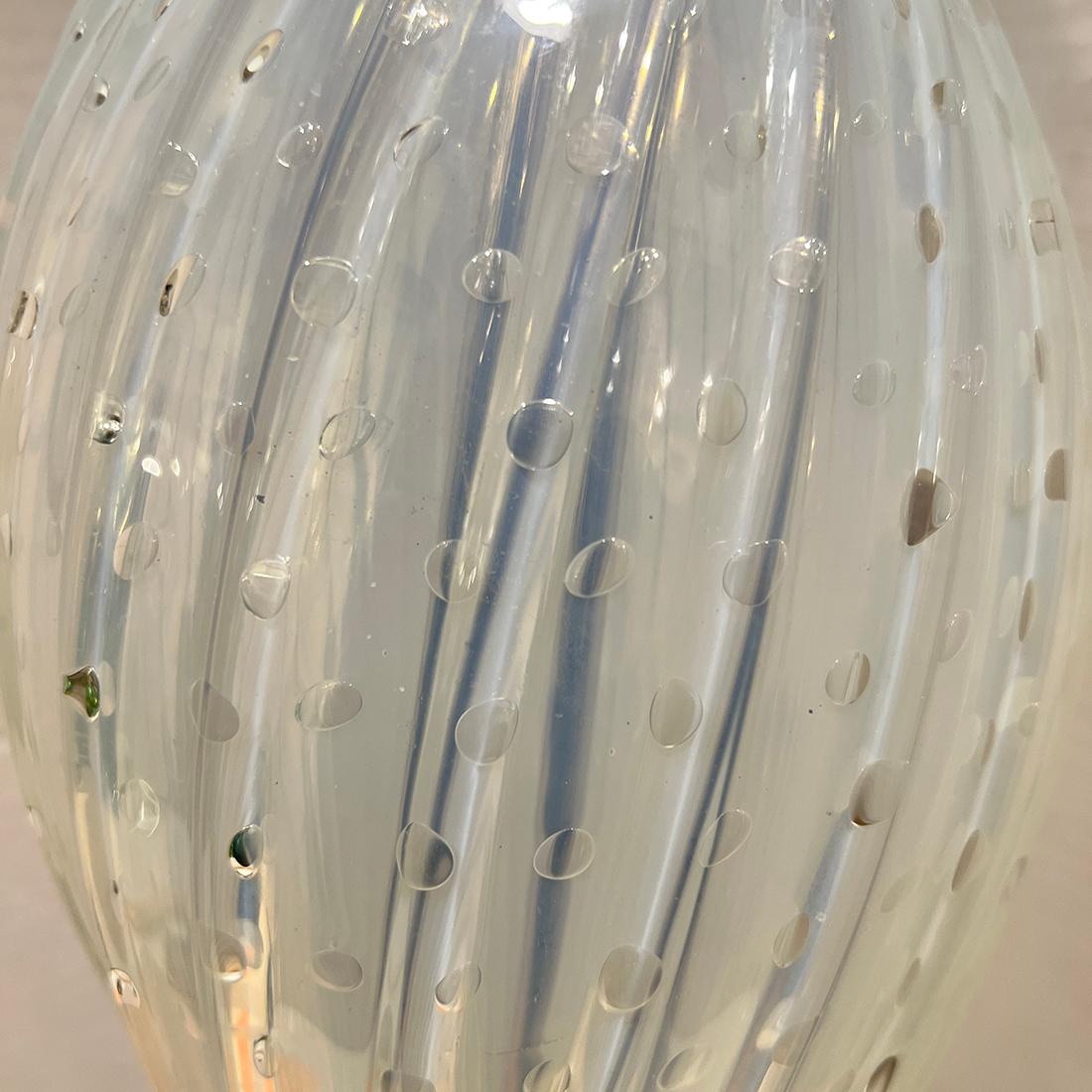Lámpara de cristal de Murano de mediados de siglo en Bueno estado para la venta en New York, NY