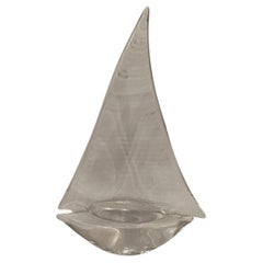 Midcentury Murano Glass Ship