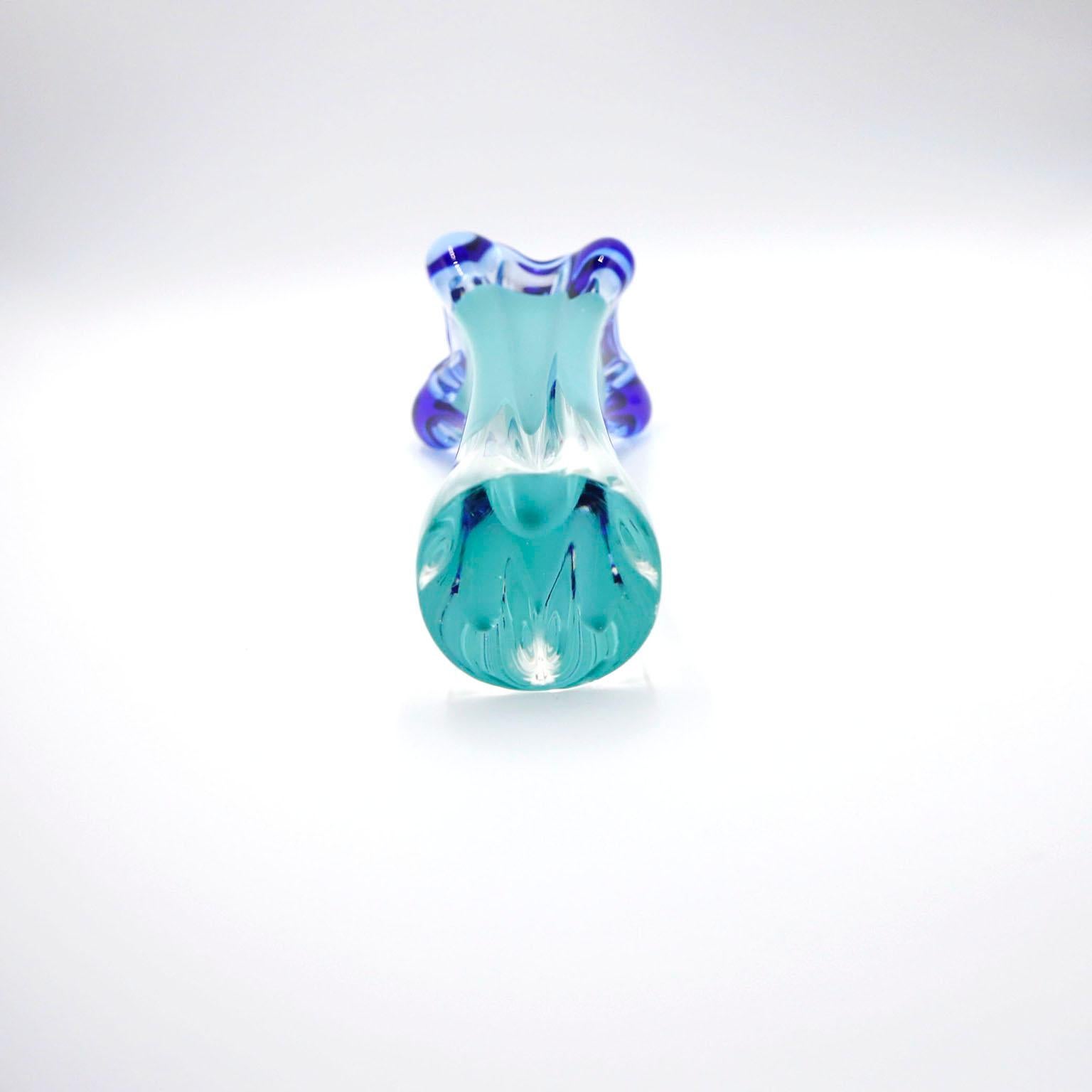 Murano-Glasvase aus der Jahrhundertmitte (Moderne der Mitte des Jahrhunderts) im Angebot