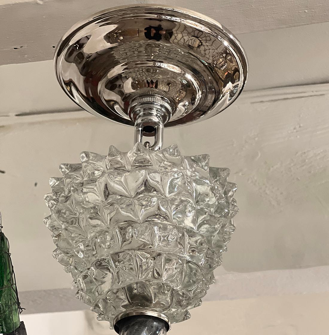Italian Midcentury  Murano  Lantern For Sale