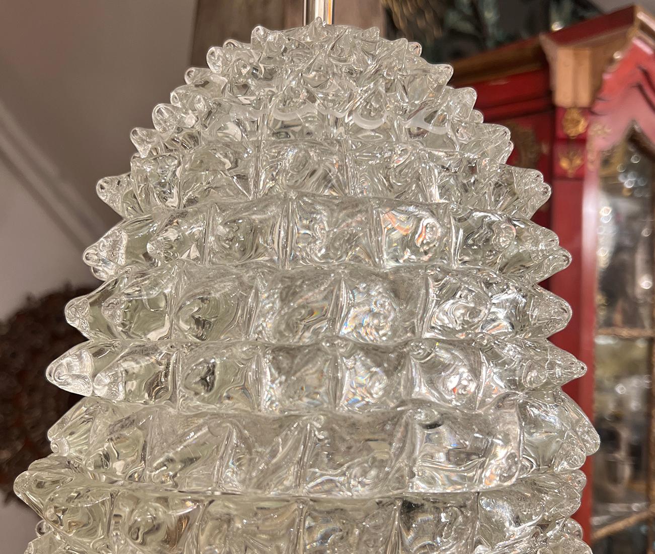 Midcentury  Murano  Lantern In Good Condition For Sale In New York, NY