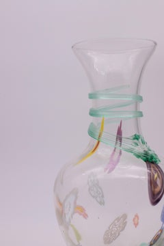 Murano-Vase aus der Jahrhundertmitte, 1970er Jahre