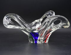 Midcentury Murano Glass Vase, 1970s