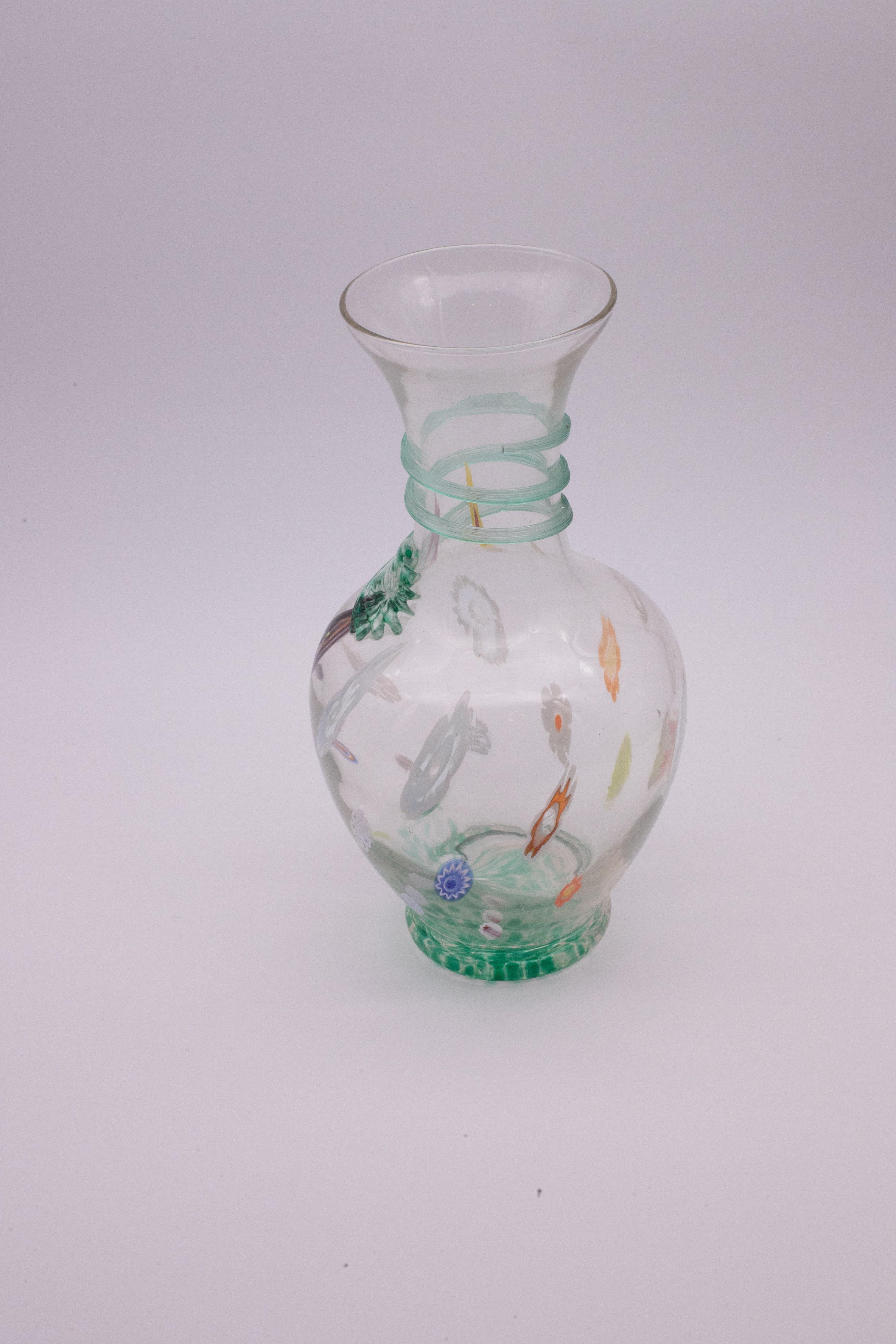Midcentury Murano Vase, 1970s For Sale 1