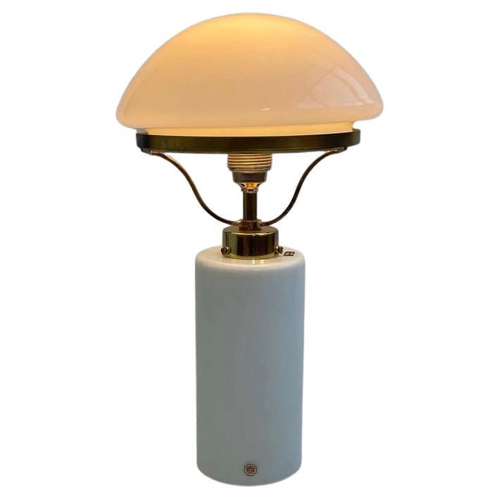  Midcentury mushroom table lamp by Odreco Belysing, Denmark 1960 For Sale