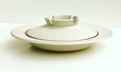Midcentury Nelson Stoneware Large Ceramic Ashtray