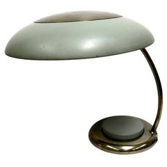 Midcentury Nickel-Plated Table Lamp, 1960s