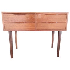Midcentury Nightstand in Teak Wood, Denmark, 1960