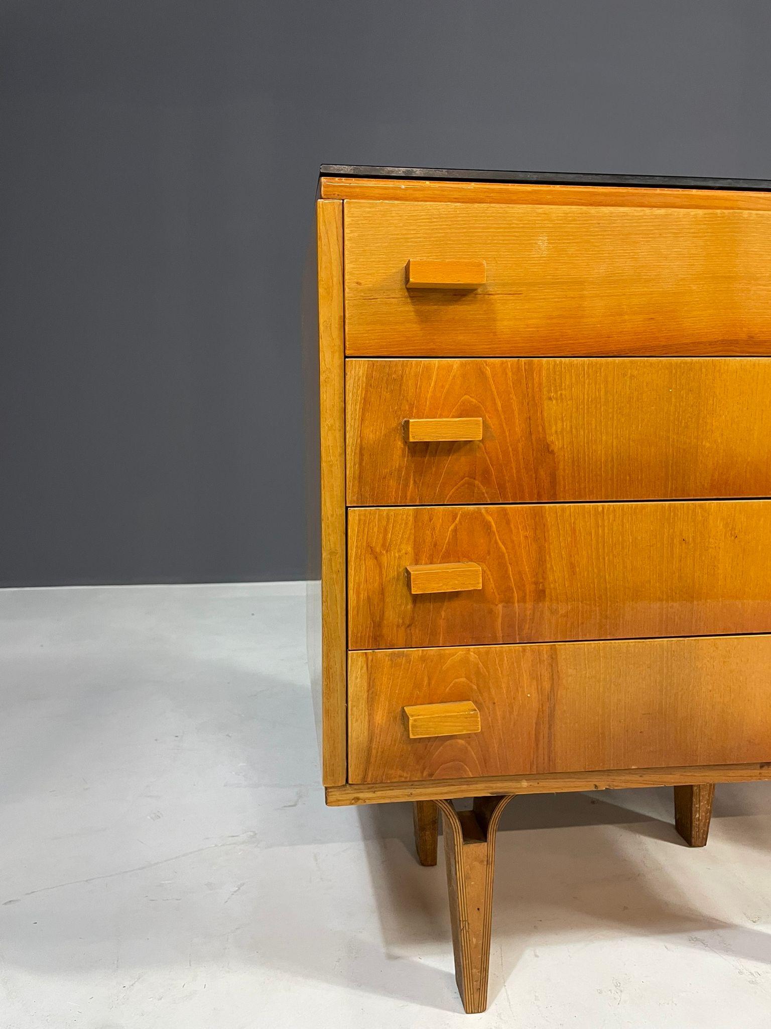 Tables de nuit du milieu du siècle par Nový Domov, Tchécoslovaquie, 1970 - Lot de 2 en vente 6