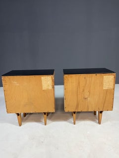 Midcentury Nightstands by Nový Domov, Czechoslovakia, 1970s – Set of 2