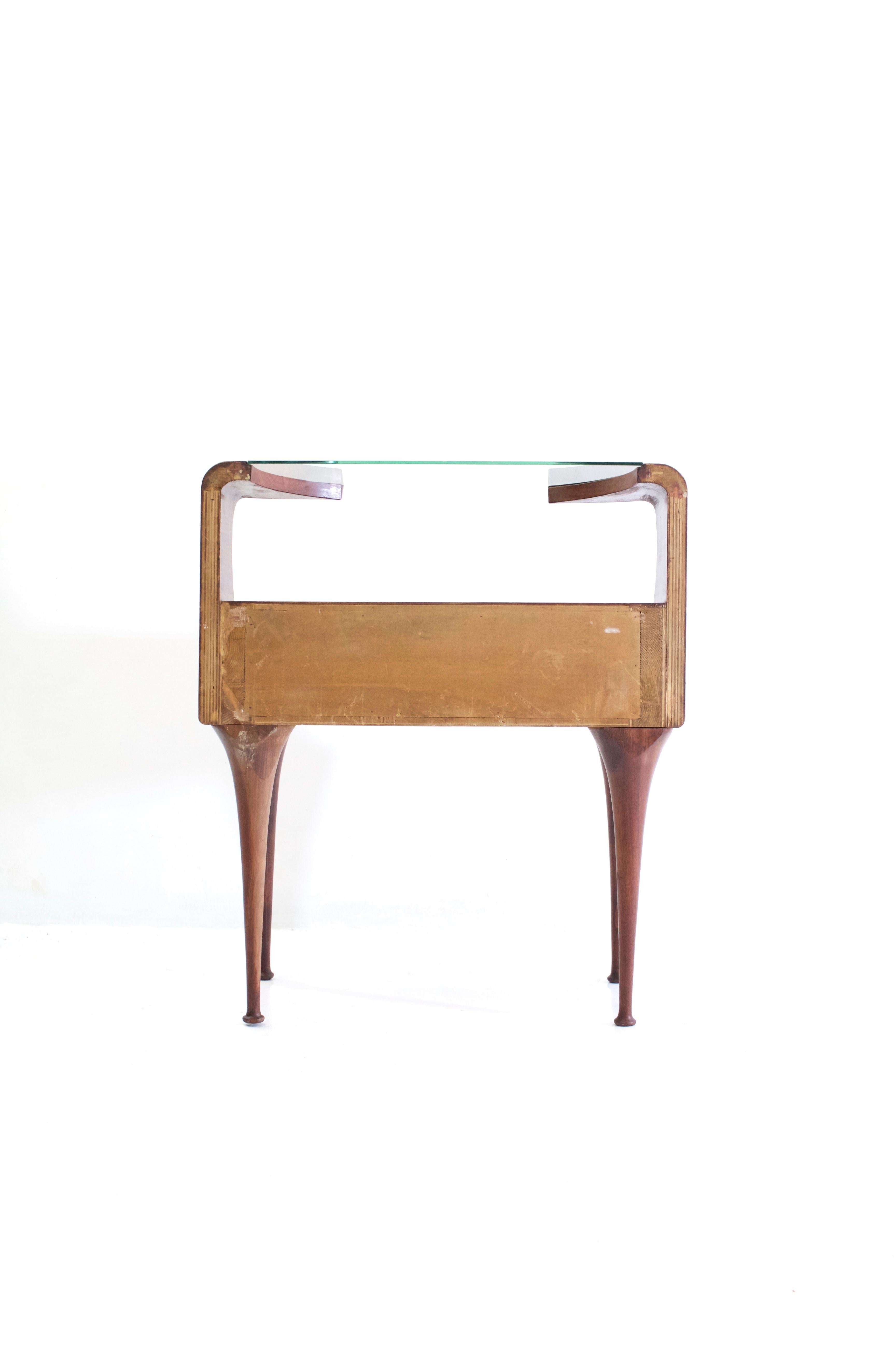 Midcentury Nightstands by Vittorio Dassi, Italy In Excellent Condition In Albano Laziale, Rome/Lazio