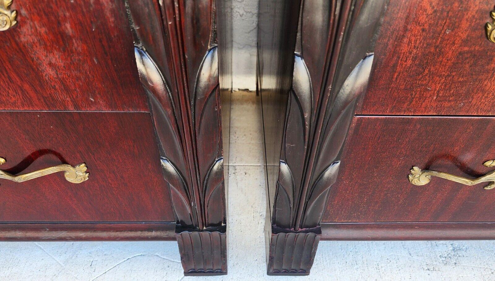 Midcentury Nightstands Chests in Rosewood by John Stuart In Good Condition For Sale In Lake Worth, FL