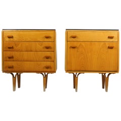 Midcentury Nightstands from Novy Domov, 1970s, Set of Two