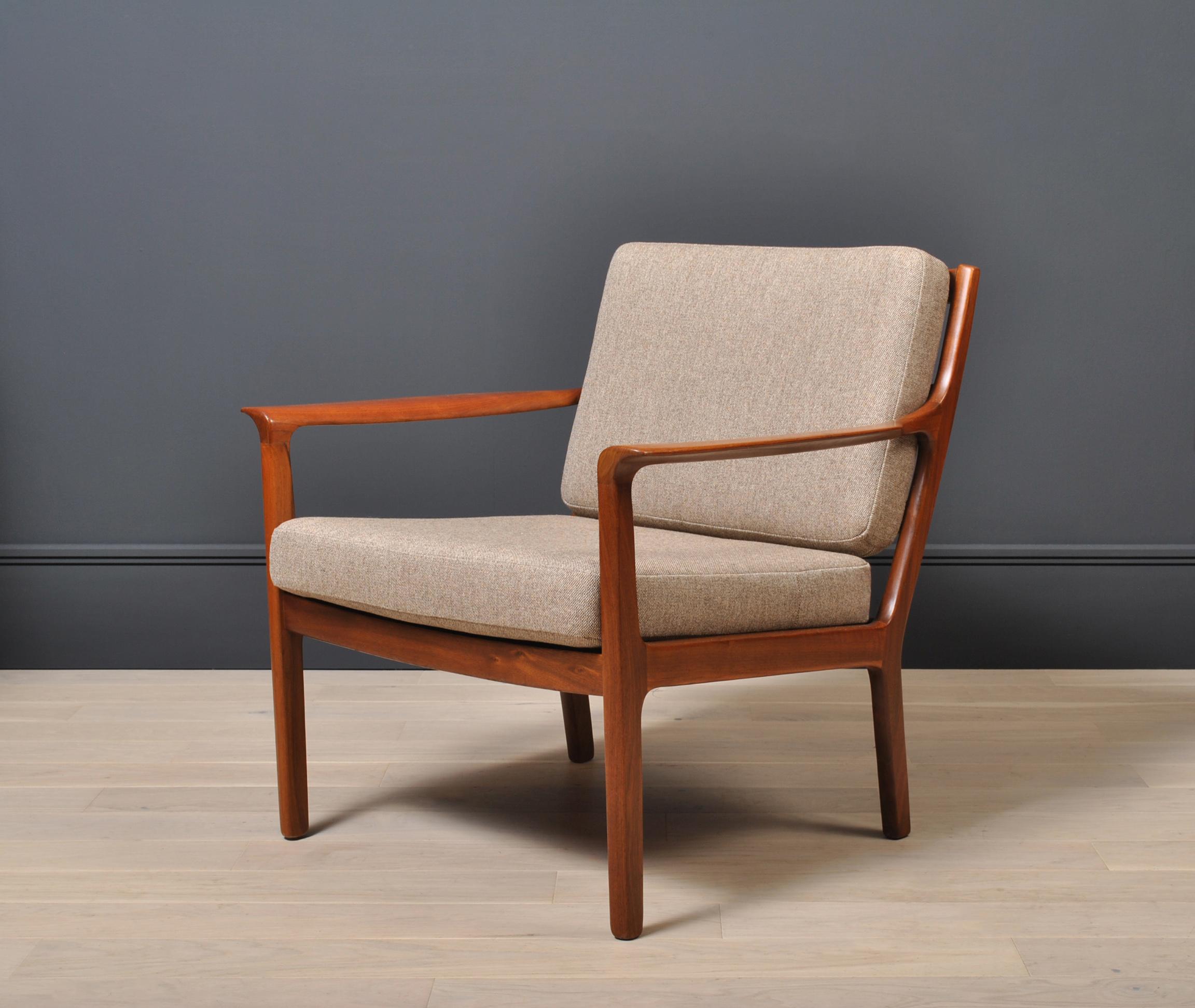 20th Century Midcentury Nordic Lounge Chair