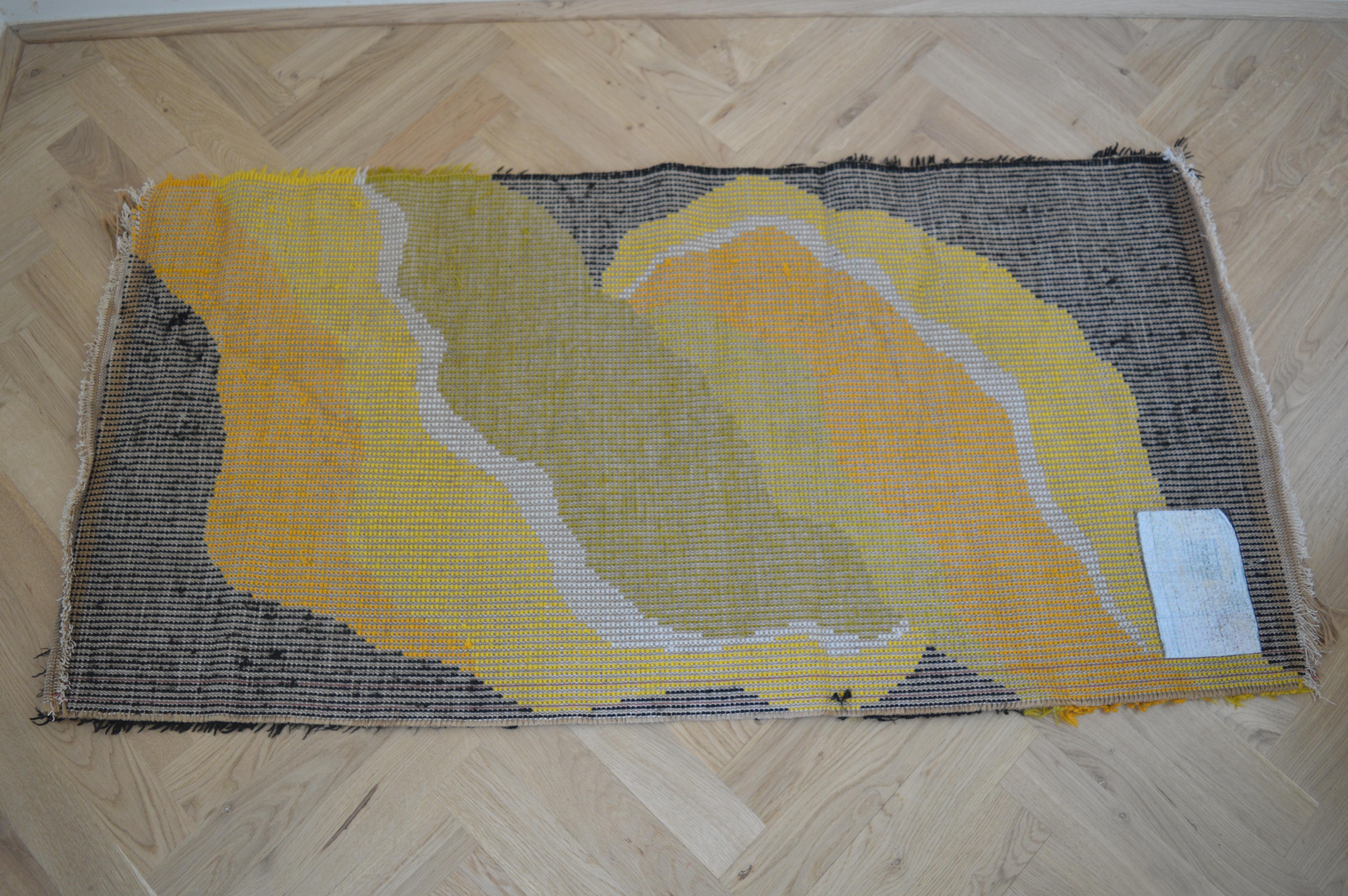 Midcentury Norwegian Carpet, Rug, 1960s For Sale 2