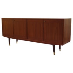 Midcentury Norwegian Sideboard in Teak by Fredrik Kayser for Gustav Bahus, 1960s