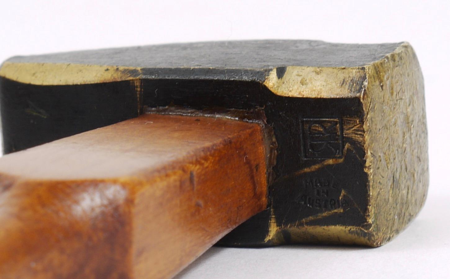 Midcentury Nut Cracker Bowl, Hammer & Anvil by Richard Rohac, Austria, 1950s For Sale 8